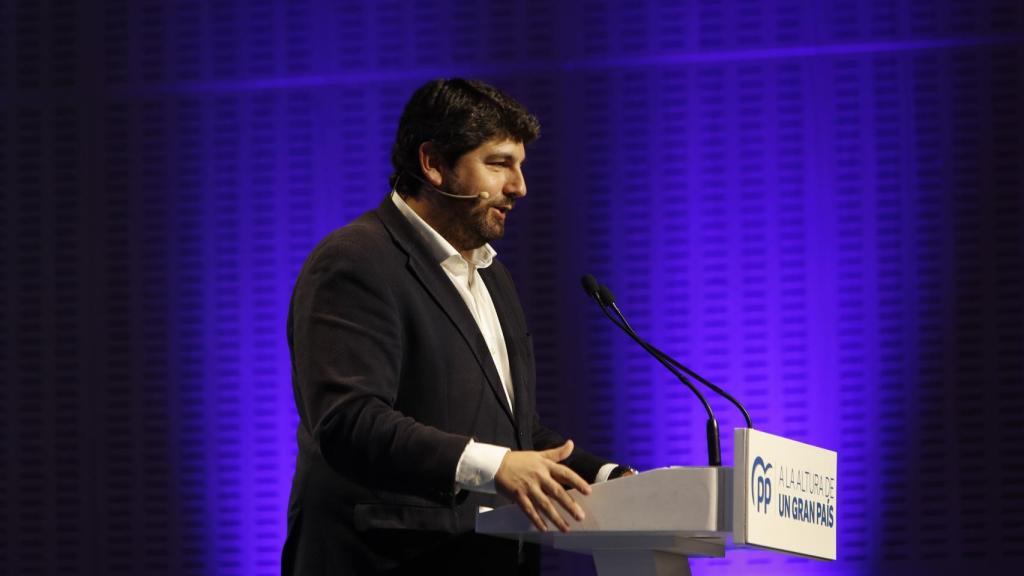 El presidente de la Región de Murcia, Fernando López Miras.