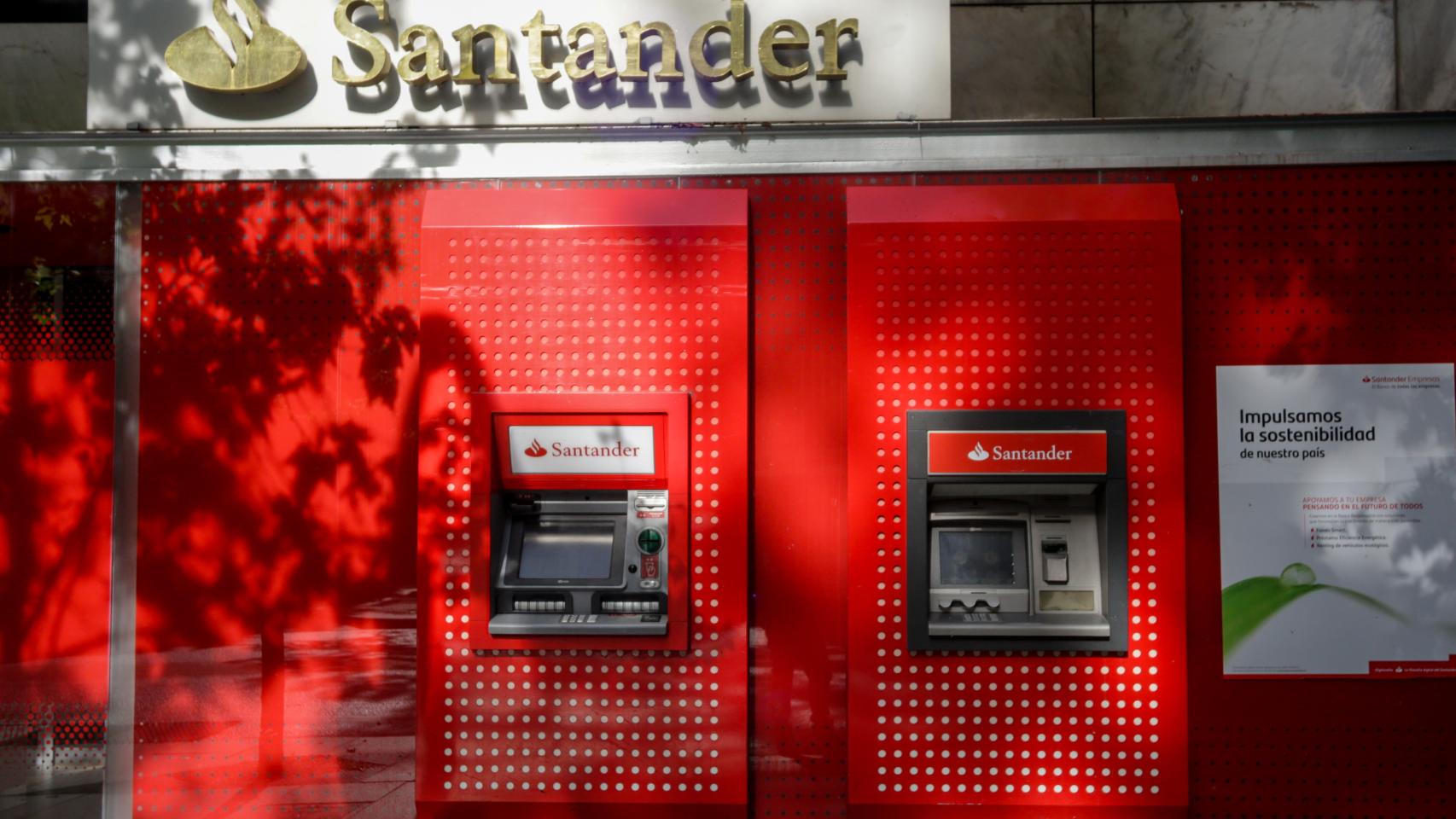 Oficina de Banco Santander.