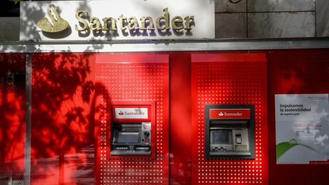 Oficina de Banco Santander.