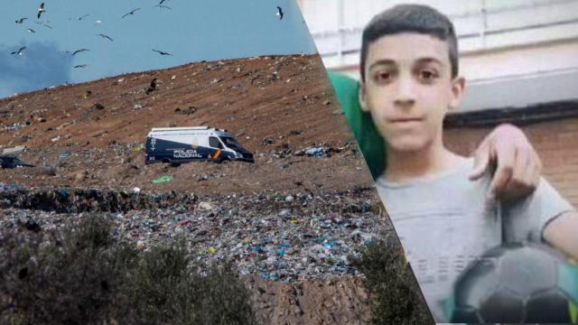 Ángel Fernández, uno de los primos desaparecidos en Madrid el pasado 10 de diciembre, y el vertedero de Toledo donde se halló su pie seccionado.