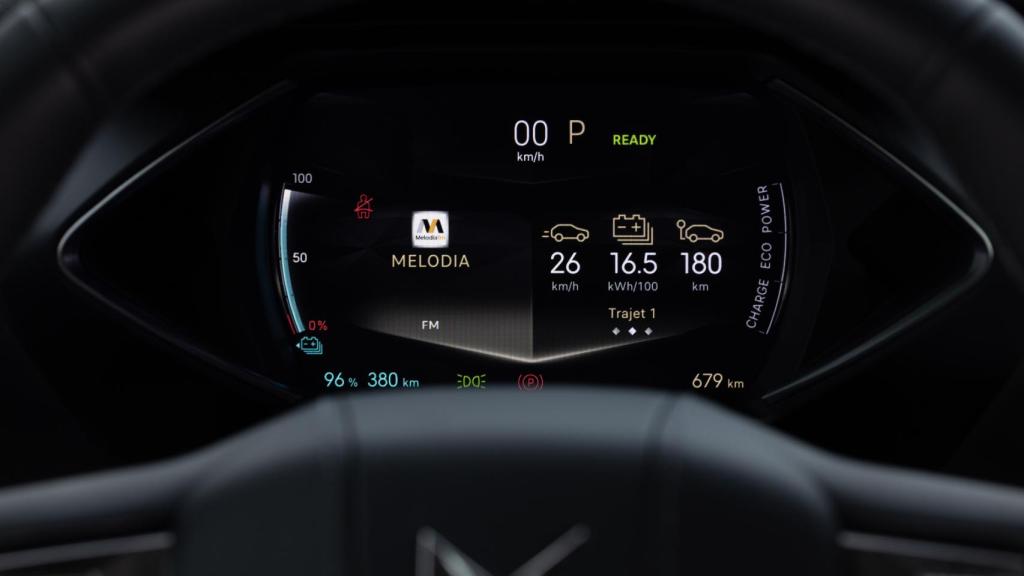 El DS3 cuenta con un cuadro de mandos de siete pulgadas.
