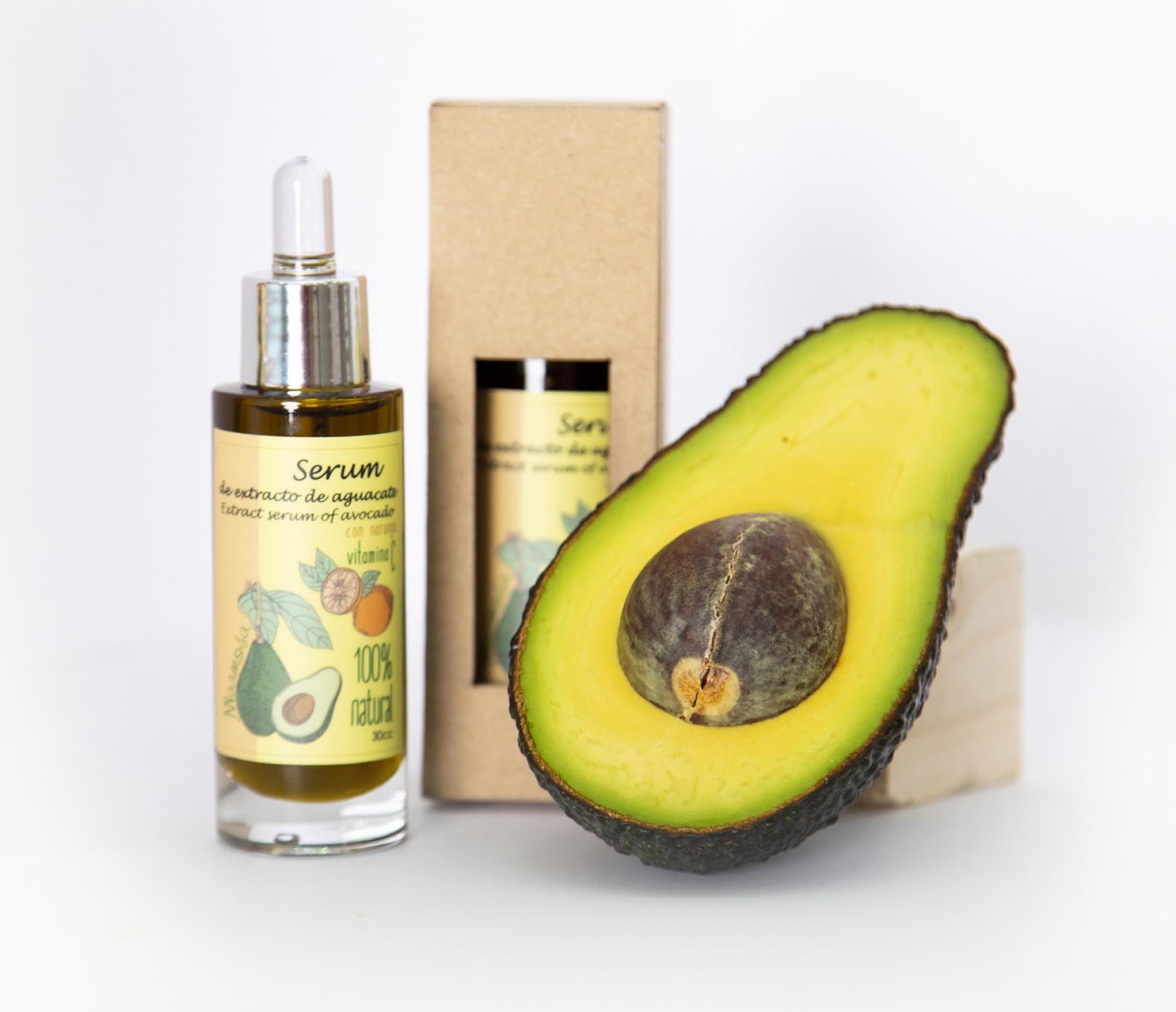 Serum de extracto de aguacate