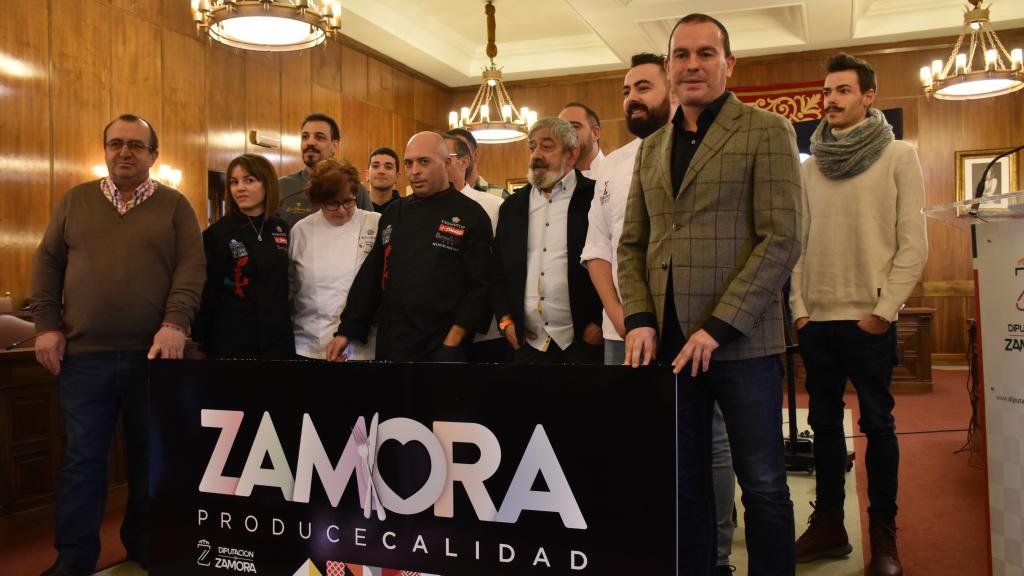 Francisco Requejo presenta la presencia de Zamora en Madrid Fusión, junto a todos los cocineros participantes