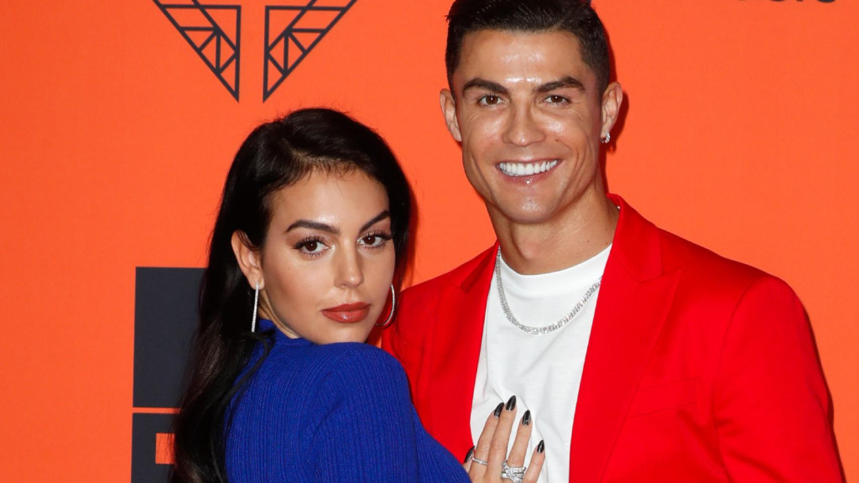 Georgina Rodríguez y Cristiano Ronaldo.
