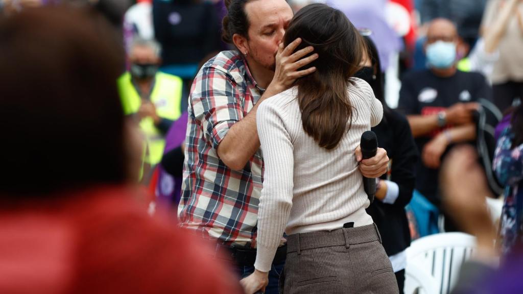 Irene Montero y Pablo Iglesias en una imagen de archivo.