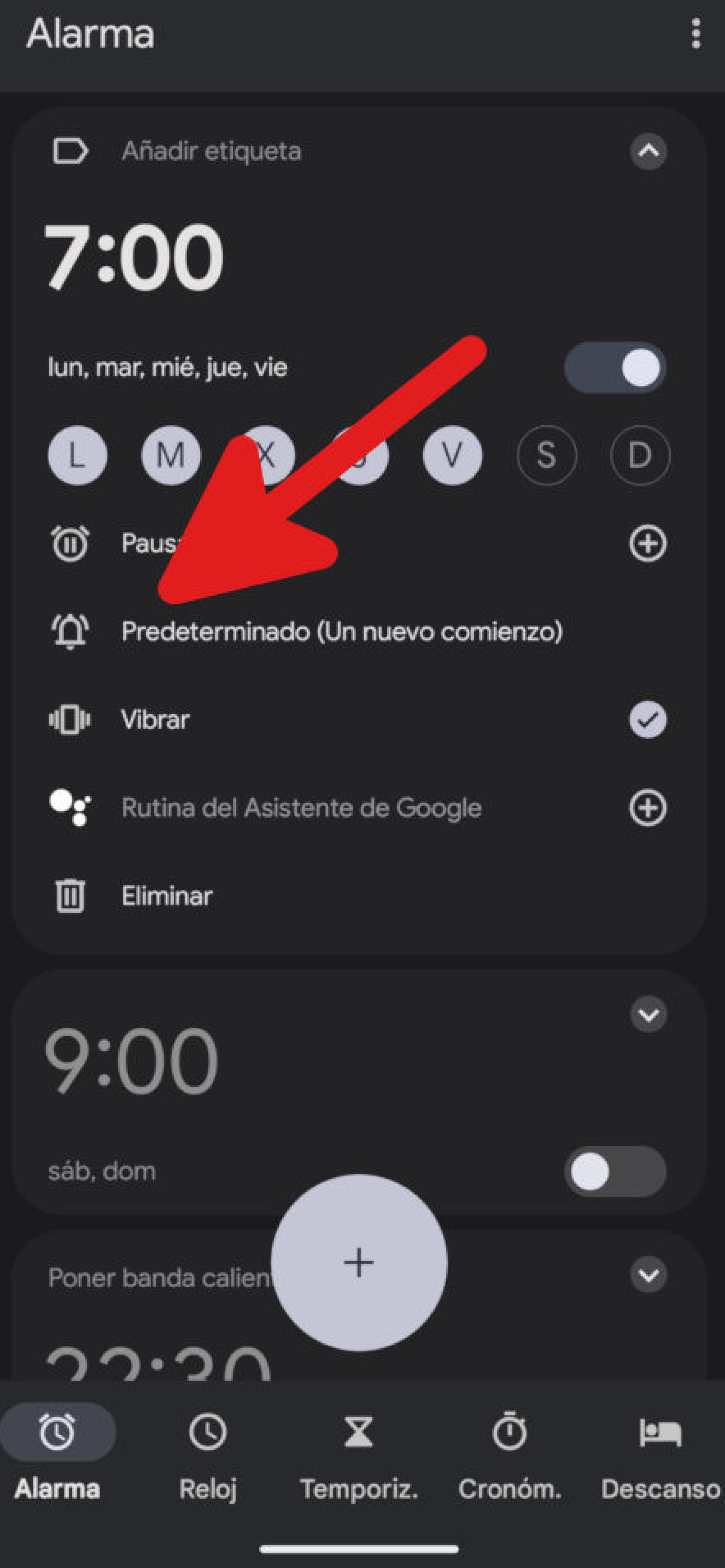 Ahora podemos cambiar el sonido de la alarma del reloj en Android