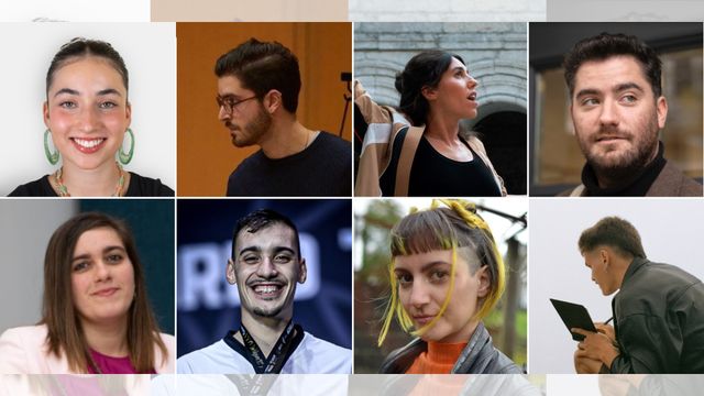 Finalistas de la segunda edición de la beca ‘ensaia’.