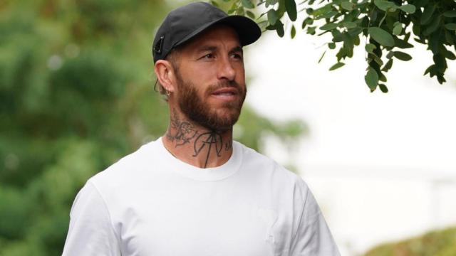 Sergio Ramos, en una imagen compartida en su perfil de Instagram.