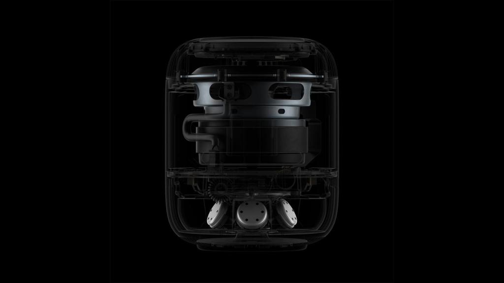 Interior del HomePod.