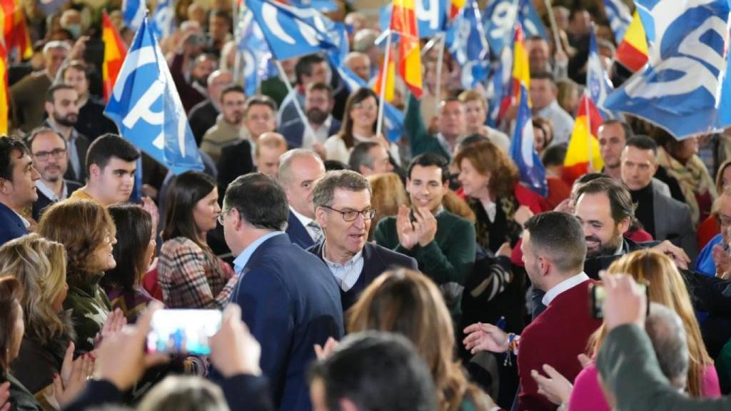 Acto del PP en Cuenca. Foto: PP CLM.