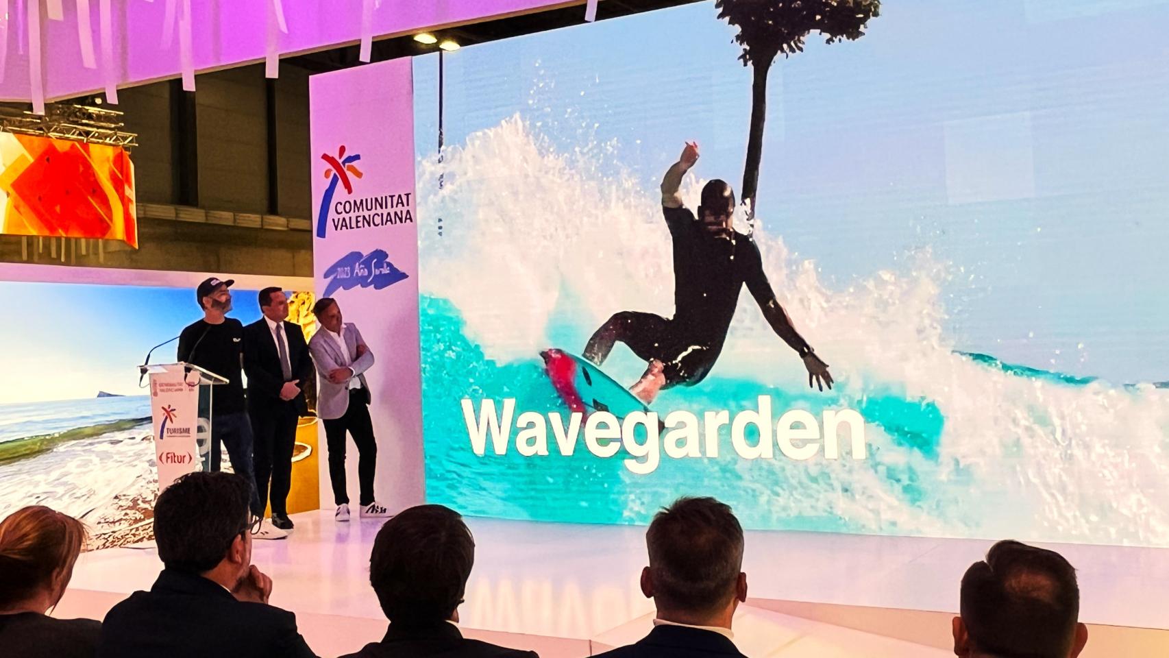 La Nucía presenta el Fitur 23 el proyecto del primer parque de surf de España.