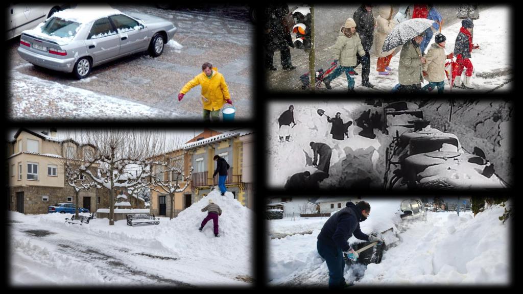 Nevadas históricas en Castilla y León