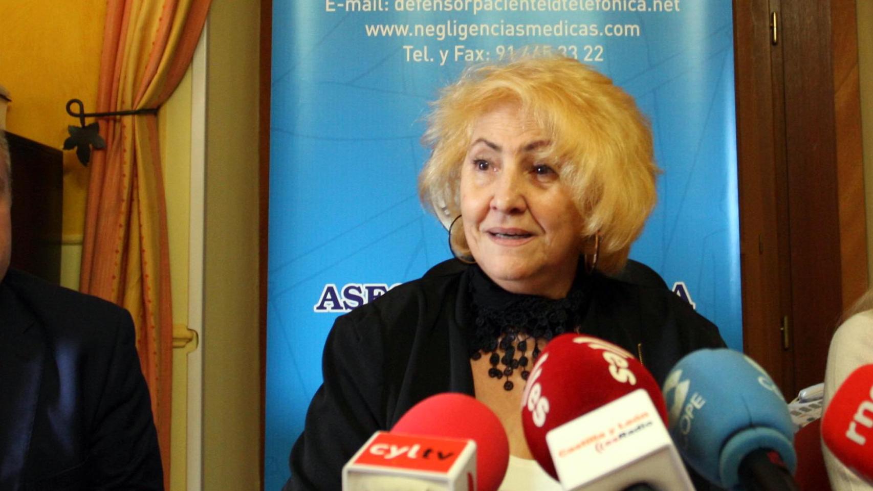 La presidenta del Defensor del Paciente, Carmen Flores