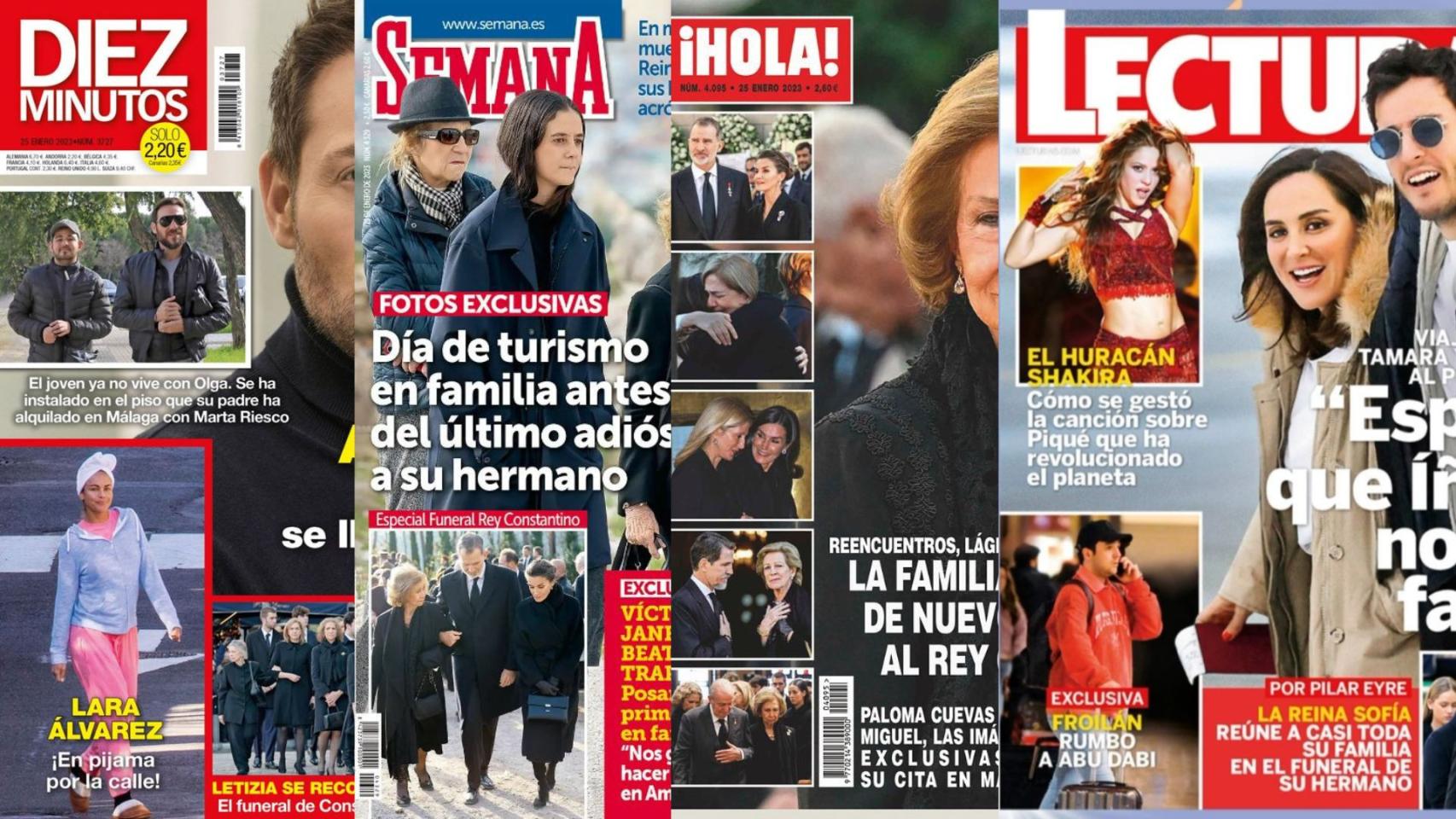 Las revistas del miércoles 18 de enero.