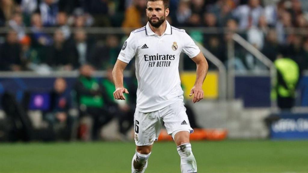 Nacho Fernández durante un partido del Real Madrid