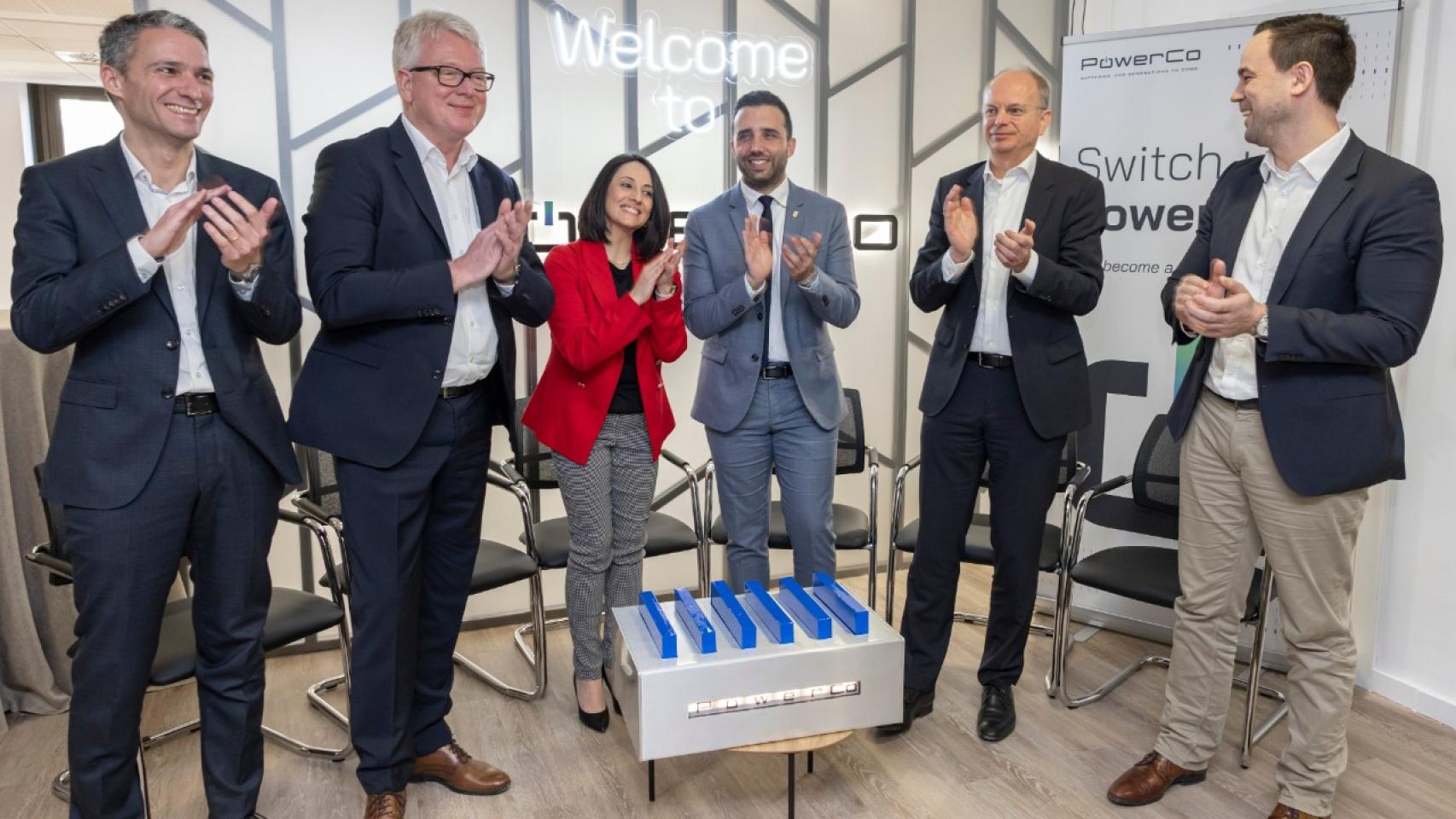 Inauguración de las oficinas de PowerCo en Valencia. EE