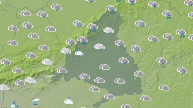 Mapa del tiempo de Madrid - AEMET.