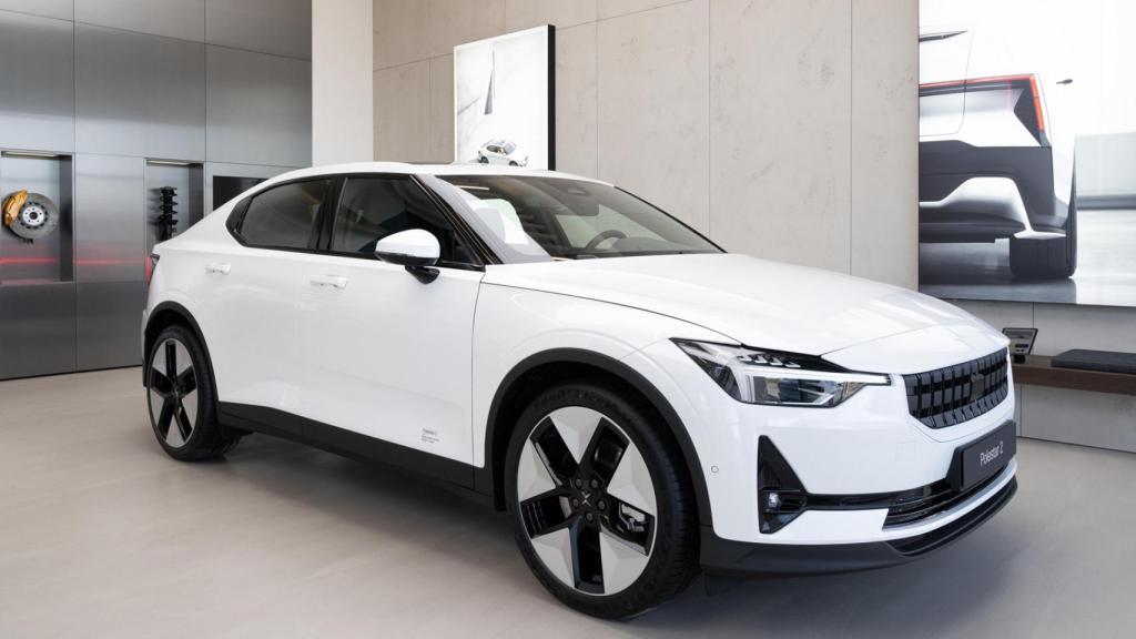 Imagen del 'space' Polestar de Madrid, su primer concesionario en la capital.