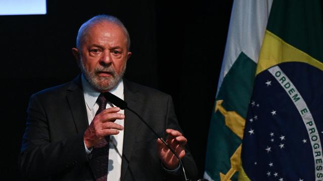 El presidente brasileño Lula da Silva en un evento esta semana.