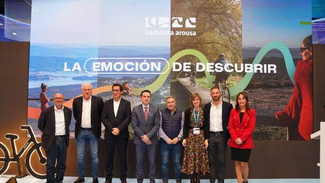 Presentación del panel de O Barbanza en Fitur