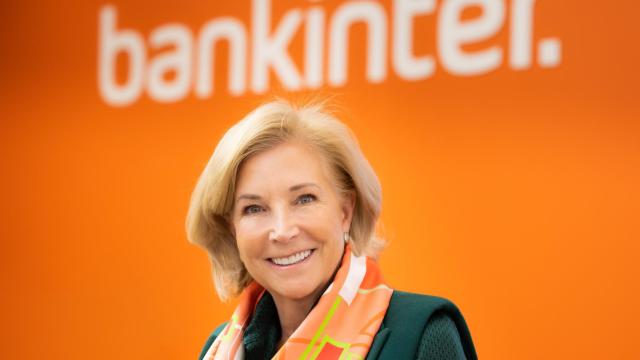 María Dolores Dancausa, consejera delegada de Bankinter, en la presentación de resultados de este jueves.