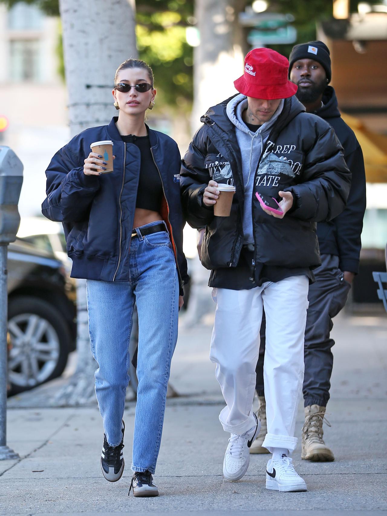 Hailey y Justin Bieber.