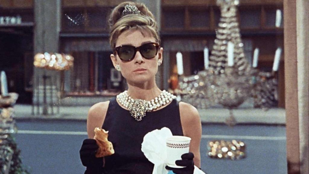 Audrey Hepburn en 'Desayuno con diamantes'