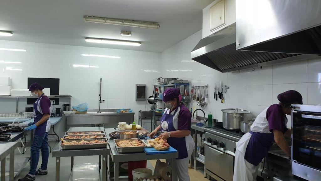 La cocina que Lovepamur tiene en Saldaña