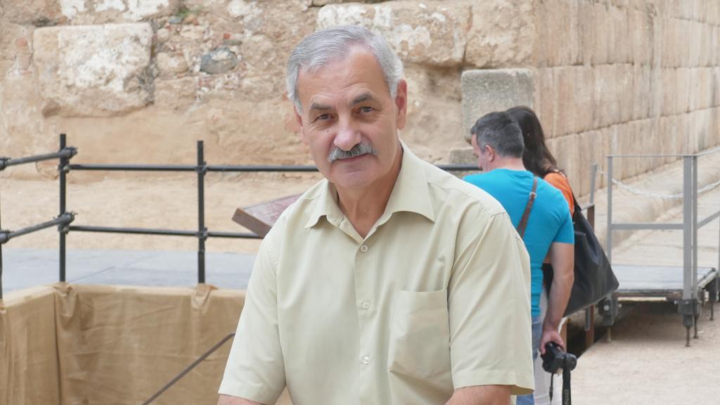 El codirector de Atapuerca José María Bermúdez de Castro.