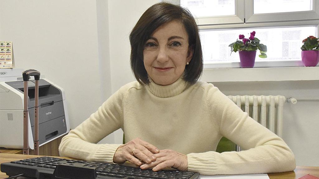 Alicia Armentia en una entrevista con EL ESPAÑOL de Castilla y León