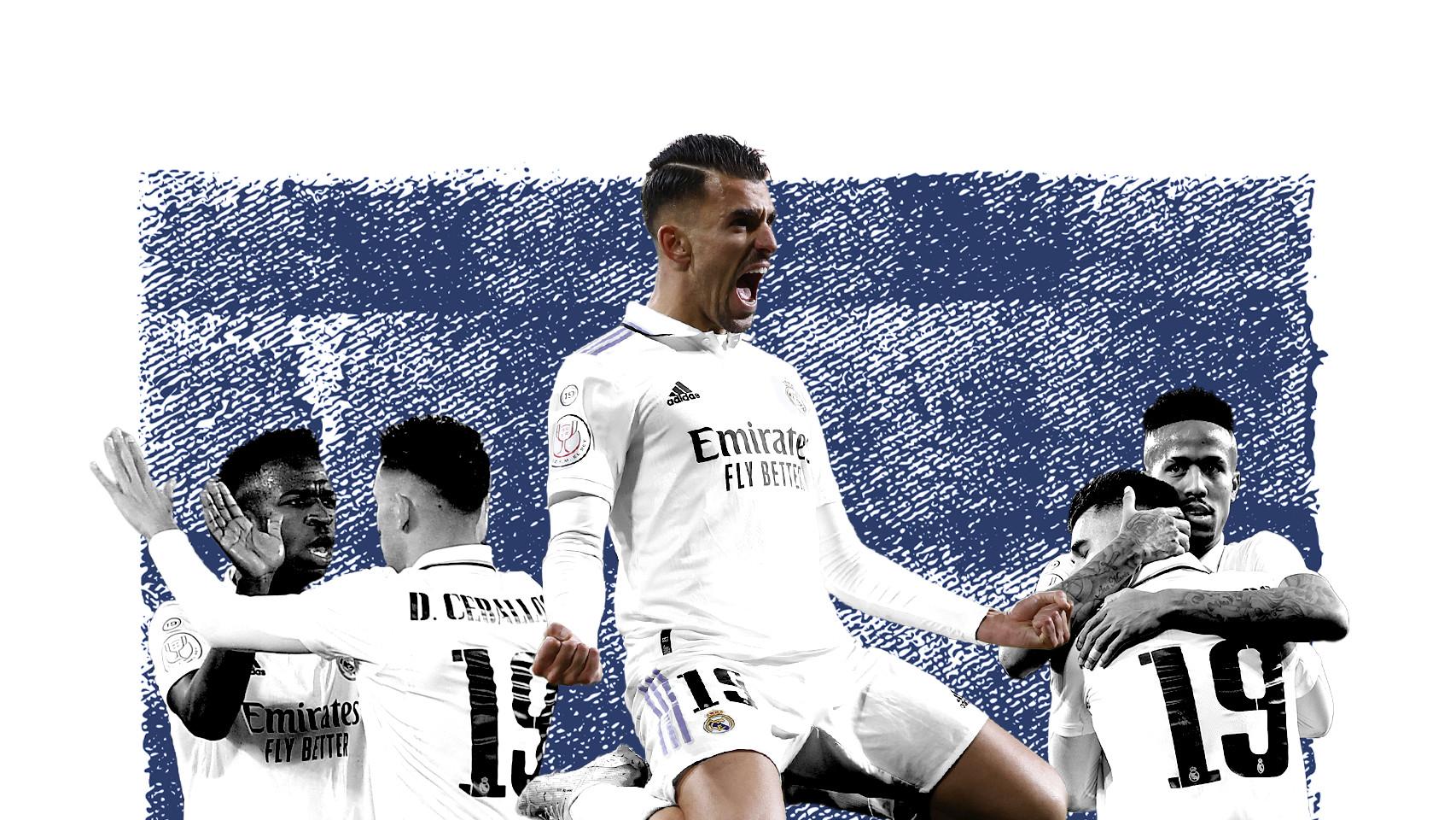 Dani Ceballos, en la victoria del Real Madrid ante el Villarreal en Copa del Rey