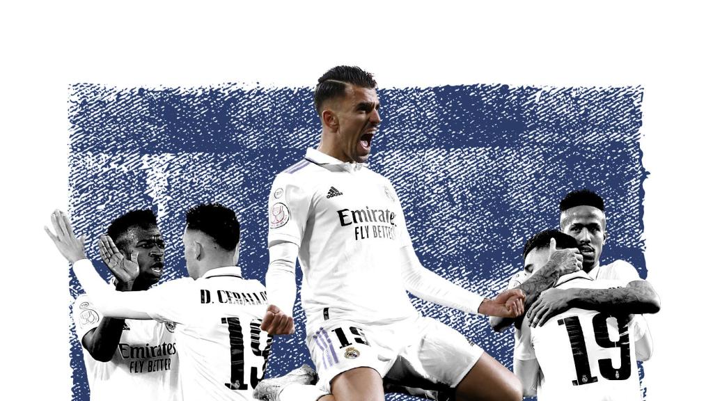Dani Ceballos, en la victoria del Real Madrid ante el Villarreal en Copa del Rey