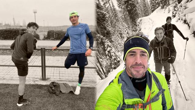 Así preparan Fernando Alonso y Carlos Sainz la temporada de Fórmula 1