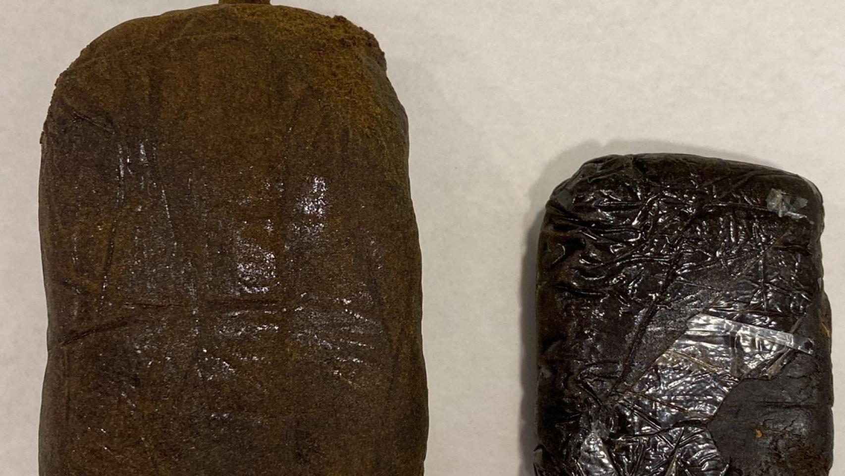 Droga incautada. Imagen facilitada por la Guardia Civil