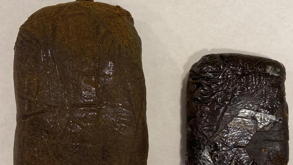 Droga incautada. Imagen facilitada por la Guardia Civil