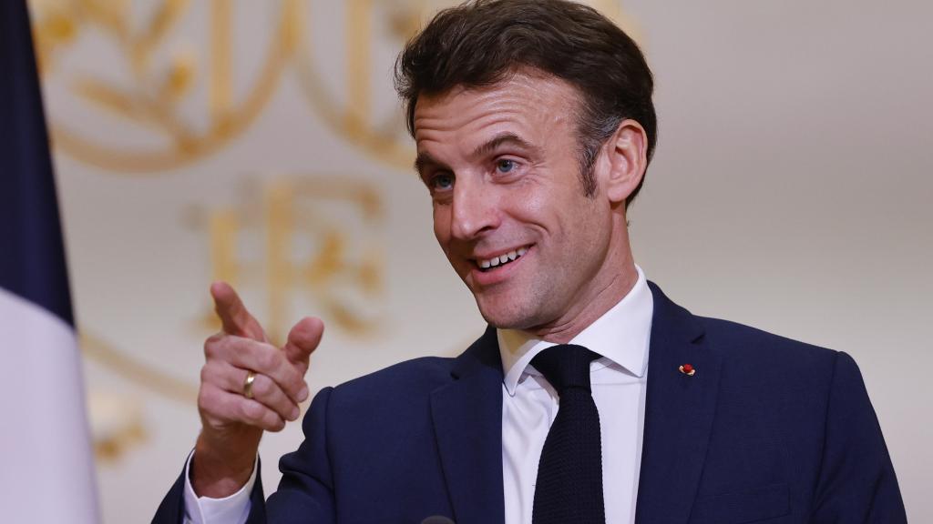 Emmanuel Macron, presidente de Francia.