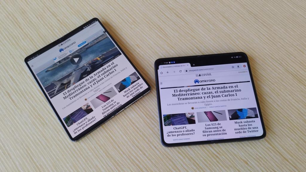 Comparativa del Oppo Find N2