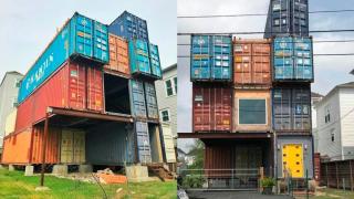 El exterior de la vivienda.
