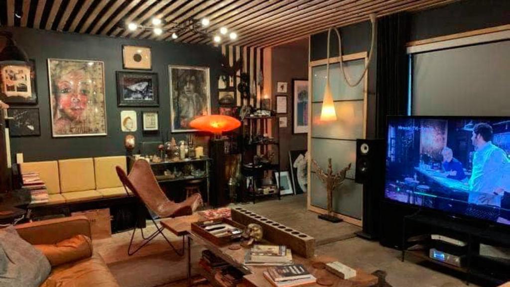 El interior de la vivienda.