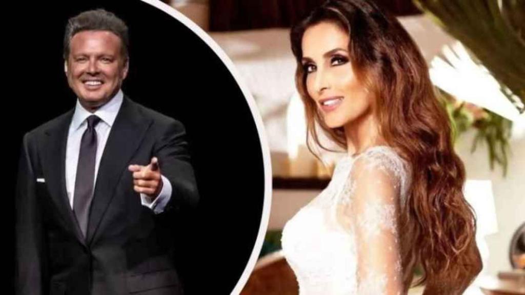 Paloma Cuevas y Luis Miguel en un montaje de EL ESPAÑOL.