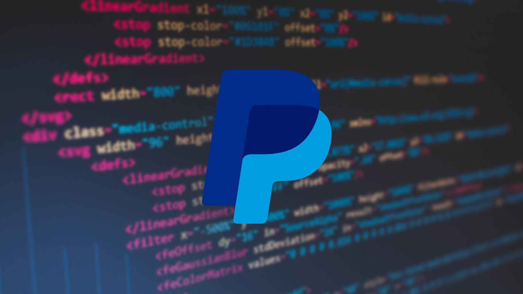 Fotomontaje con el logo de PayPal