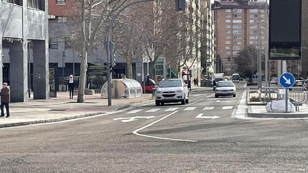 Cruce de la calle José Garrote Tebar