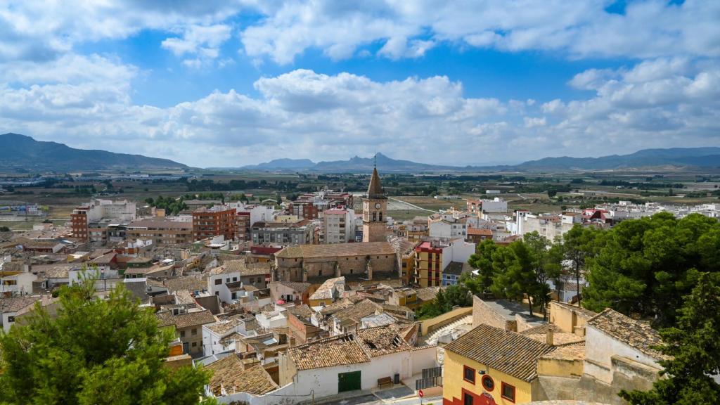 La ciudad alicantina de Villena en una imagen de archivo.
