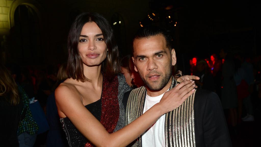 Joana Sanz y Dani Alves en una imagen tomada en el año 2019.