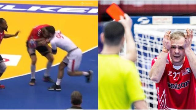 La secuencia de la expulsión de Paul Skorupa en el Mundial de balonmano