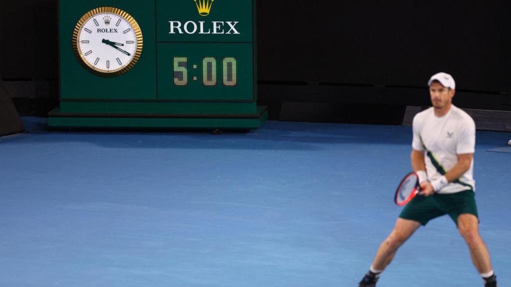 Andy Murray, jugando a las 3 de la mañana.