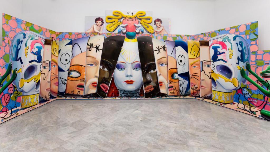 Ana Barriga: 'De animales a dioses', 2018–2019. Foto: Pepe Morón/CAAC