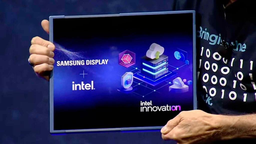 Esta es otra de las pantallas presentadas últimamente por Samsung Display