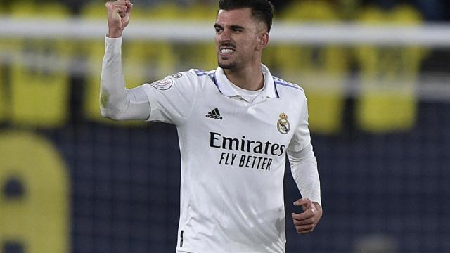 Dani Ceballos celebra un gol contra el Villarreal en Copa del Rey