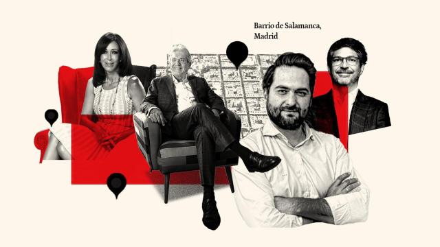 De izquierda a derecha, María Asunción Aramburuzabala (Abilia), Axel Capriles (Gran Roque), Roberto Perri (Impar) y Miguel Ángel Capriles (Gran Roque).